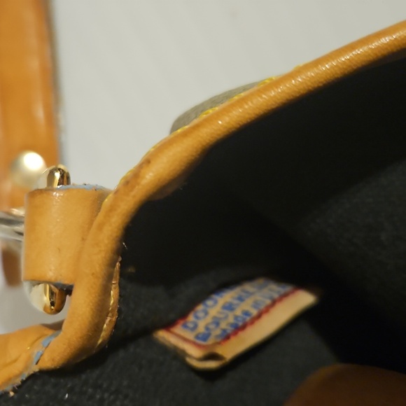 Dooney & Bourke Vintage Y2K Heart Rainbow Monogram Wristlet Clutch - Picture 8 of 8